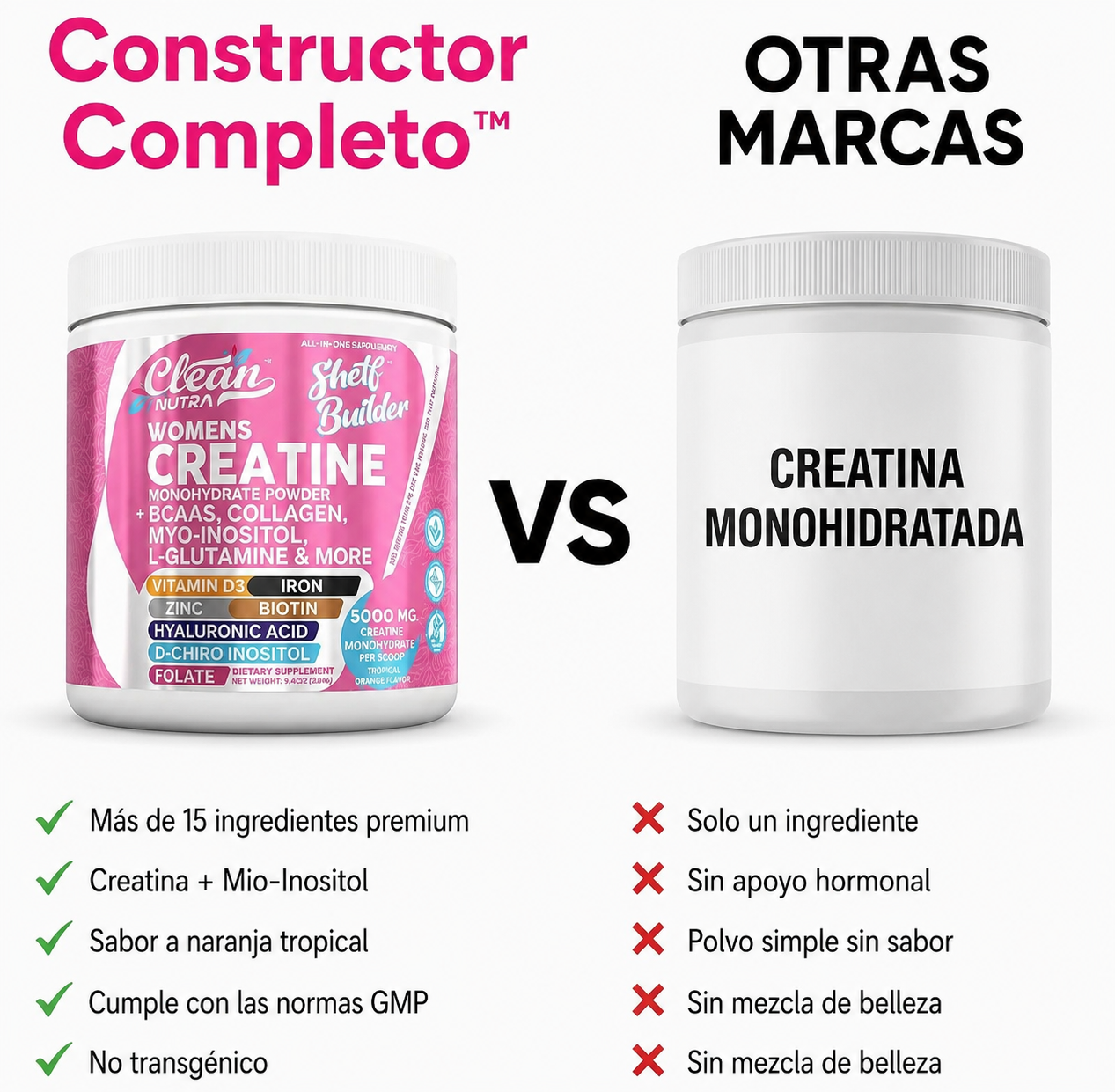 Creatine whomen's Clean